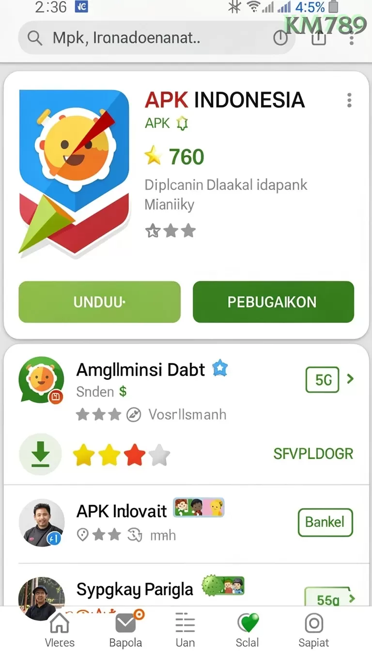 Cuplikan layar JKTPLUS — halaman utama